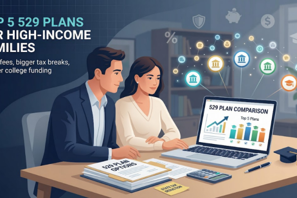 5 best 529 plans for high-income earners